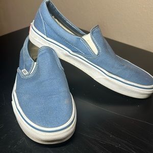 Lightly worn Vans Blue